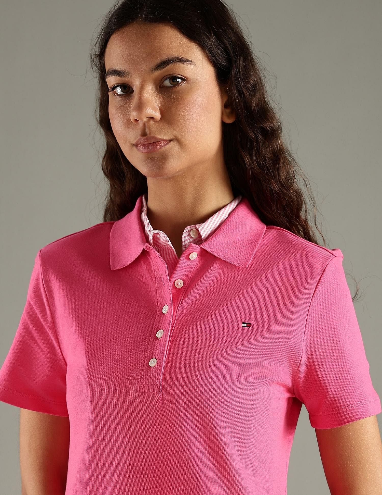 Tommy Hilfiger Cotton Polo Collar T-Shirt Dress
