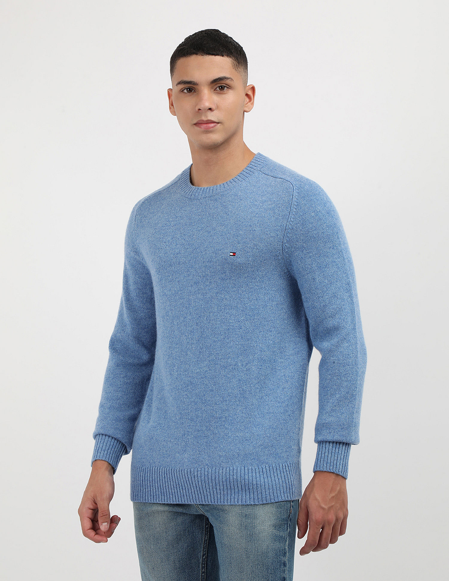 Tommy Hilfiger Lambswool Crew Neck Sweater