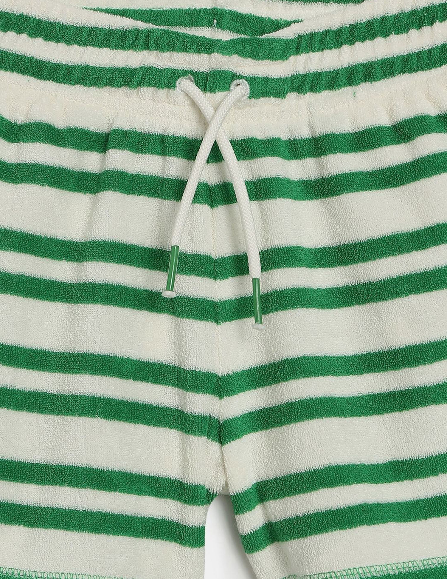 Tommy Hilfiger Kids Girls Striped Relaxed-Fit Cotton Shorts