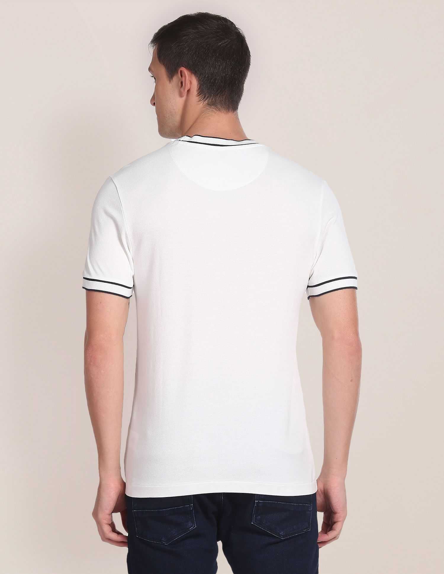 U.S. Polo Assn. Cotton Solid T-Shirt