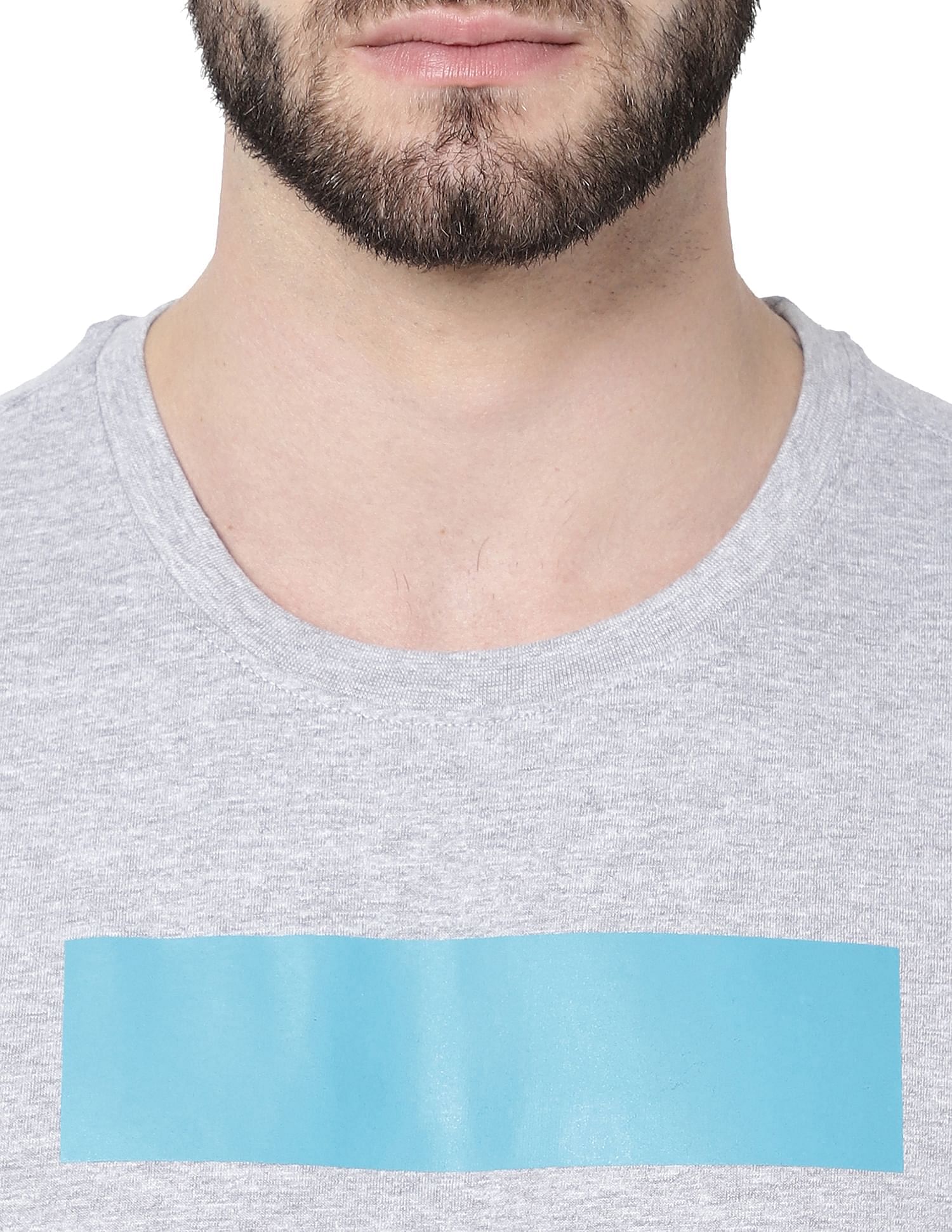 AD by Arvind Crew Neck Graphic Print T-Shirt