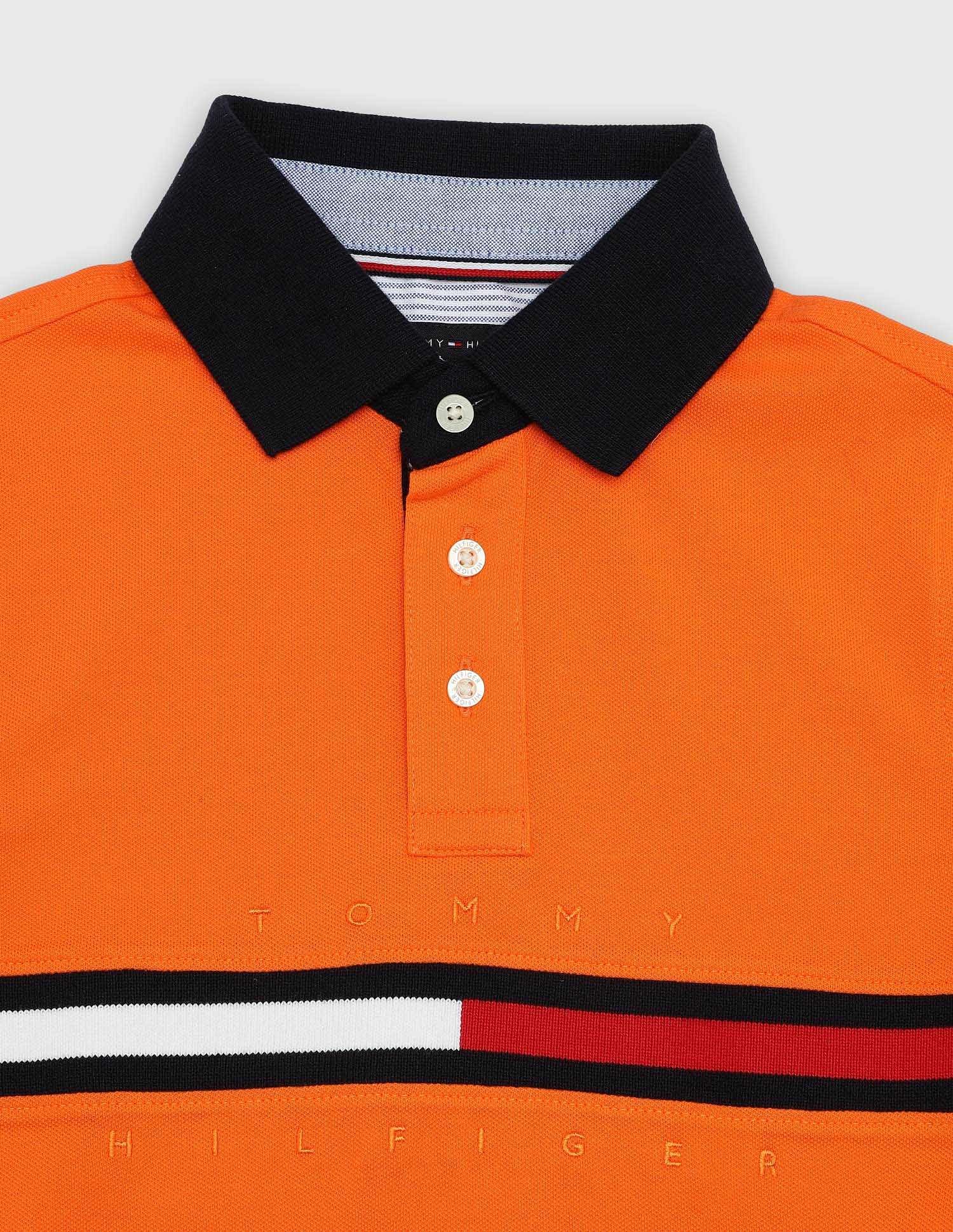 Tommy Hilfiger Kids Boys Printed Regular-Fit Cotton Polo Shirt