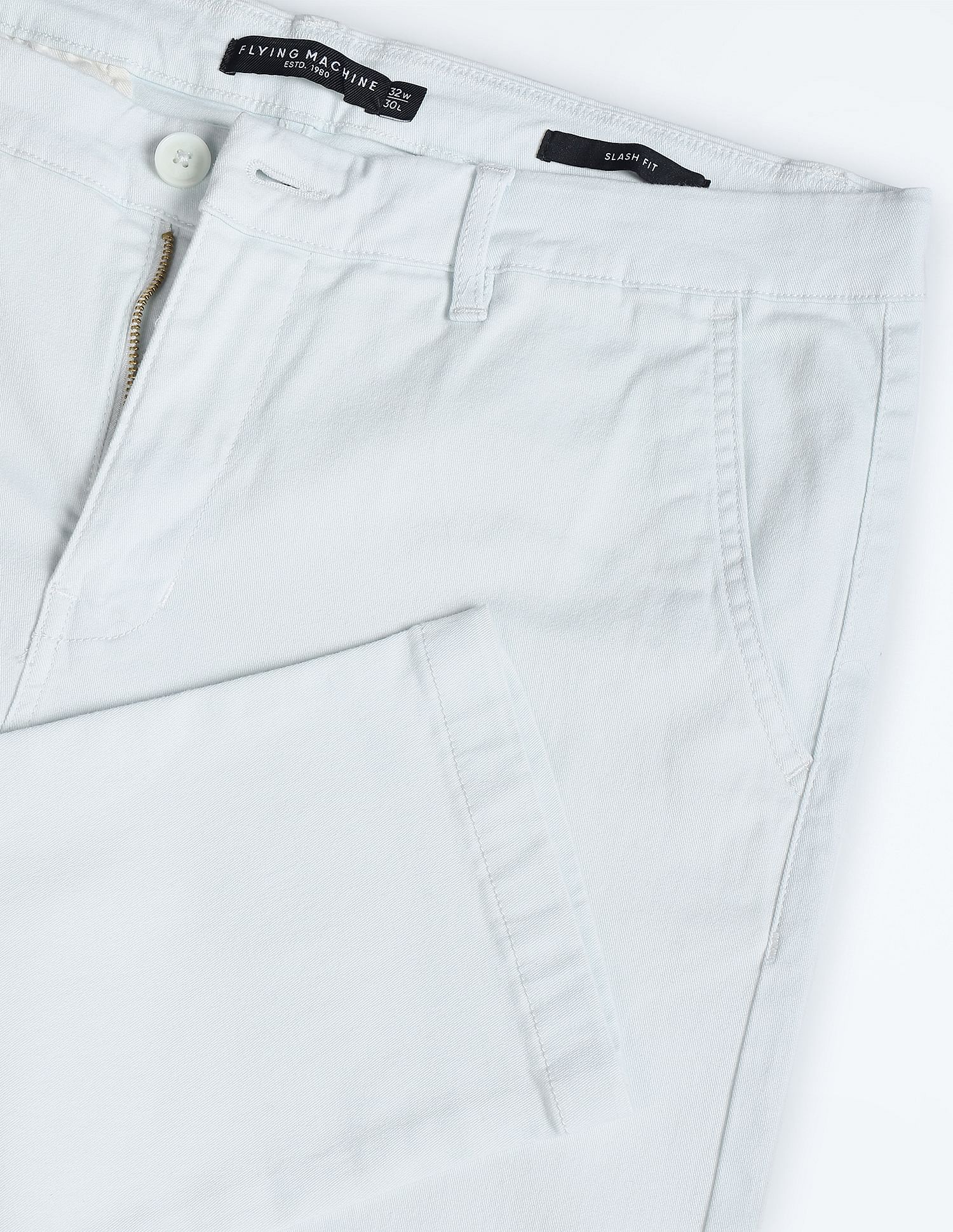 Flying Machine Slash Slim Tapered Twill Trousers