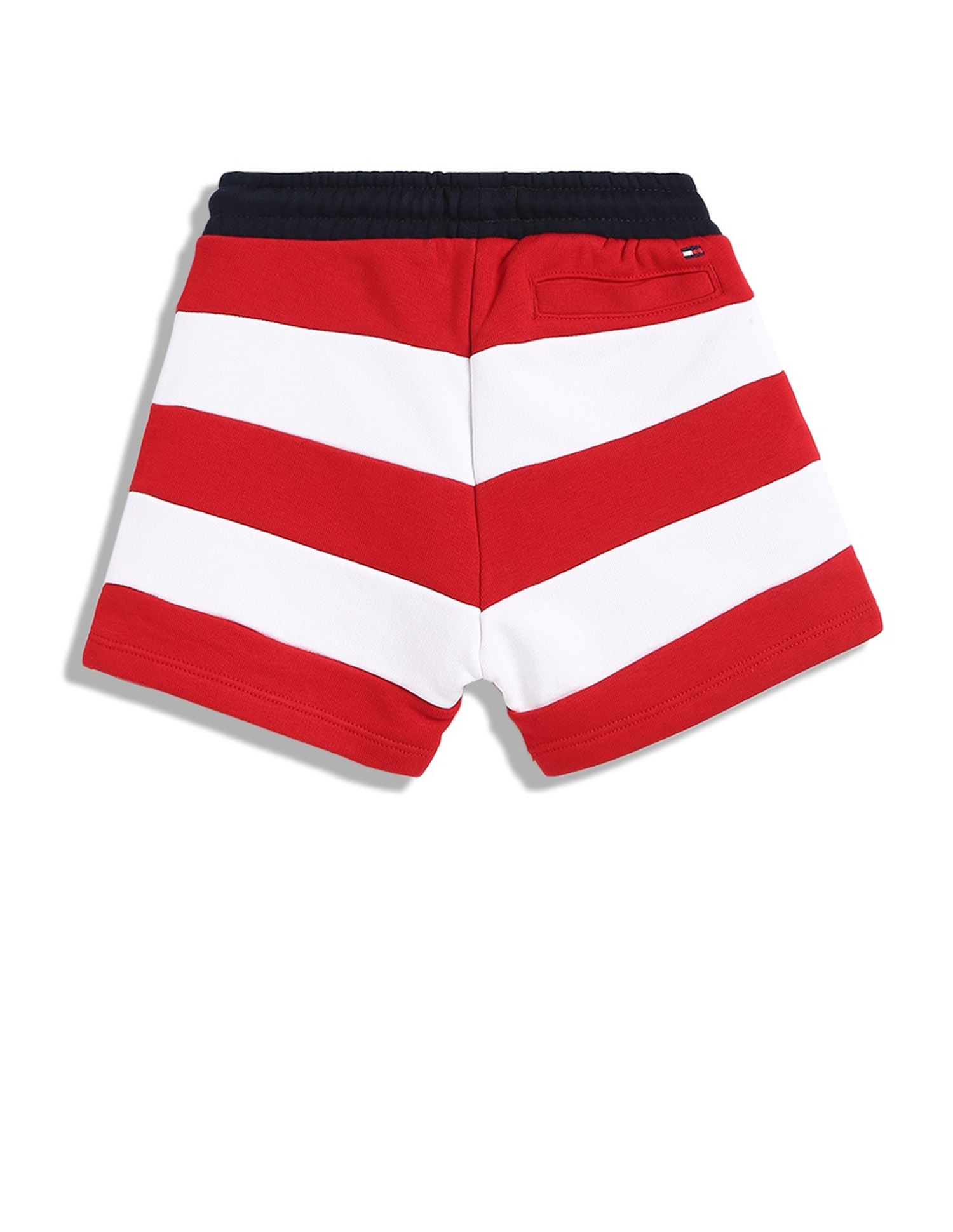 Tommy Hilfiger Kids Boys Striped Relaxed-Fit Cotton Shorts