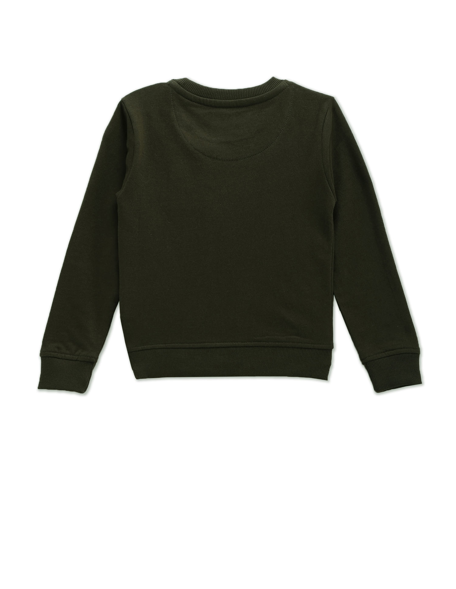 U.S. Polo Assn. Kids Boys Brand Print Sweatshirt