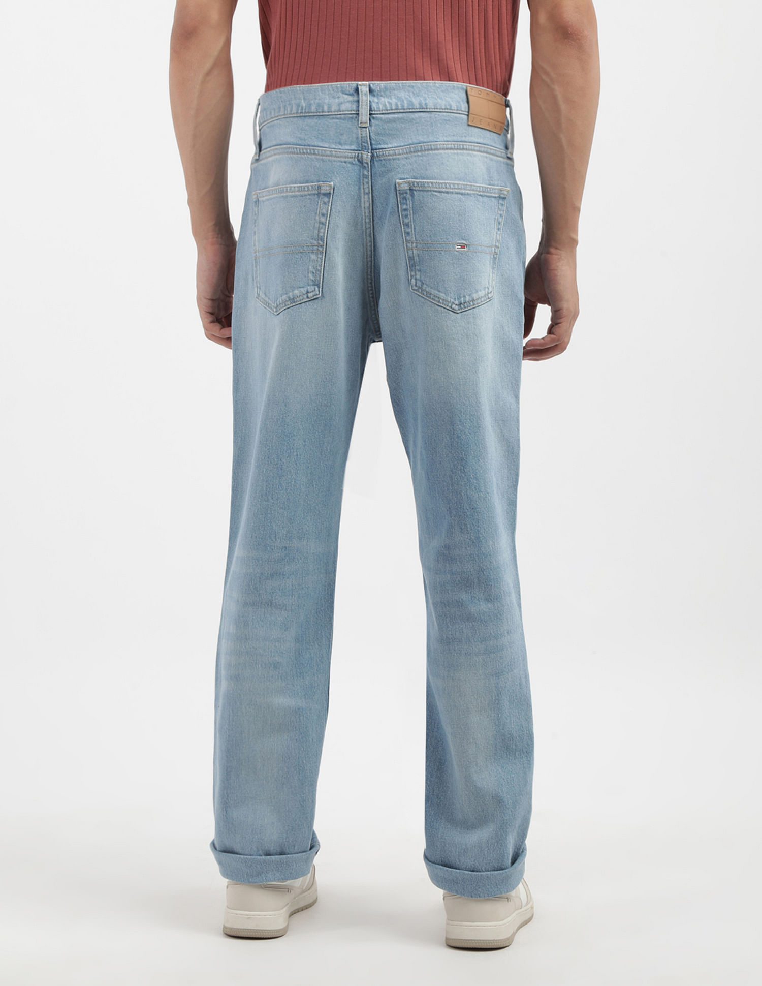 Tommy Hilfiger Mid Rise Stone Wash Jeans