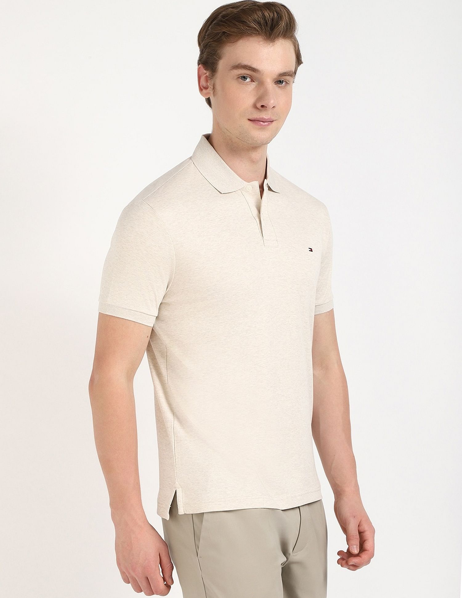 Tommy Hilfiger Printed Regular-Fit Cotton Polo Shirt