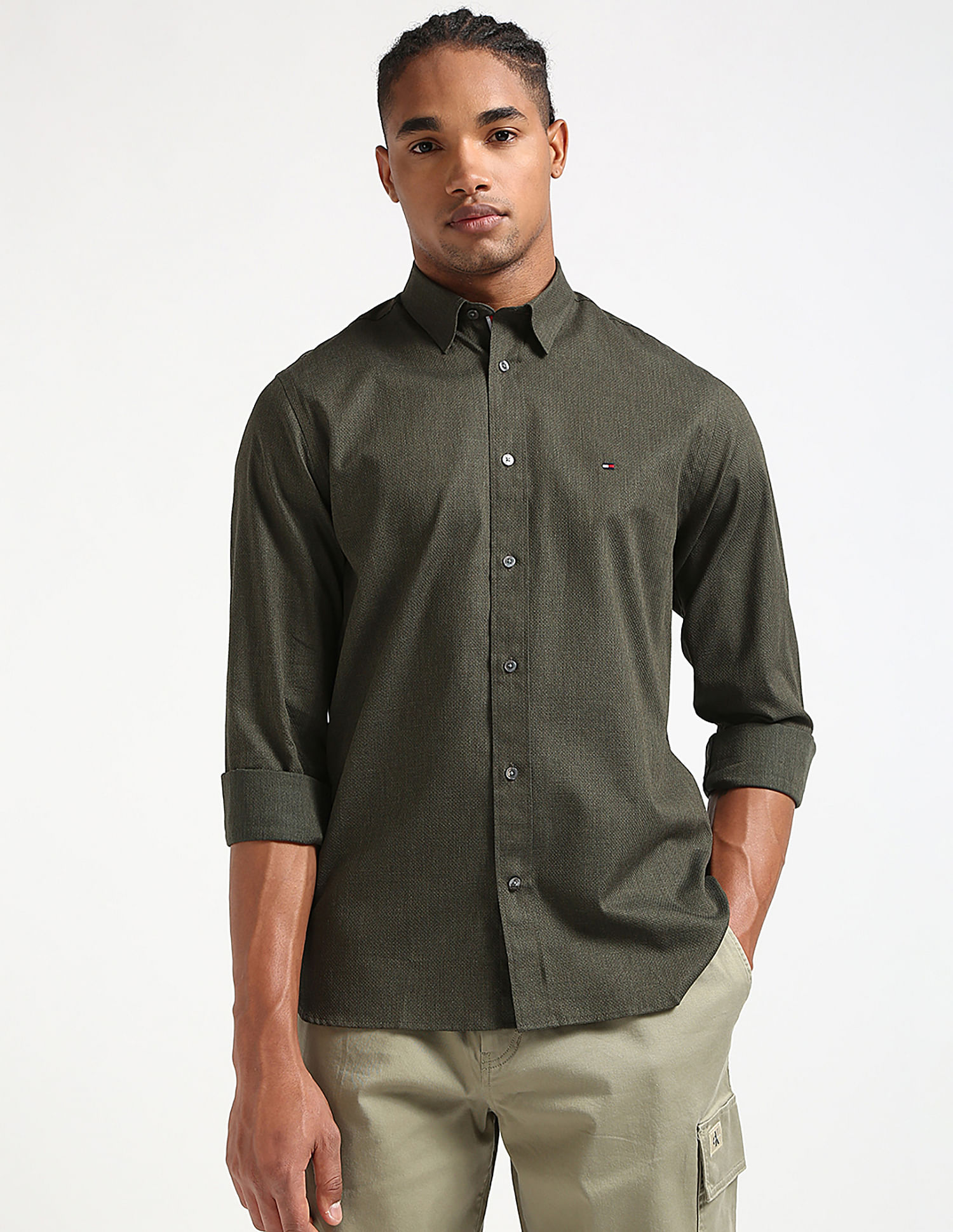 Tommy Hilfiger Twill Slim Fit Shirt