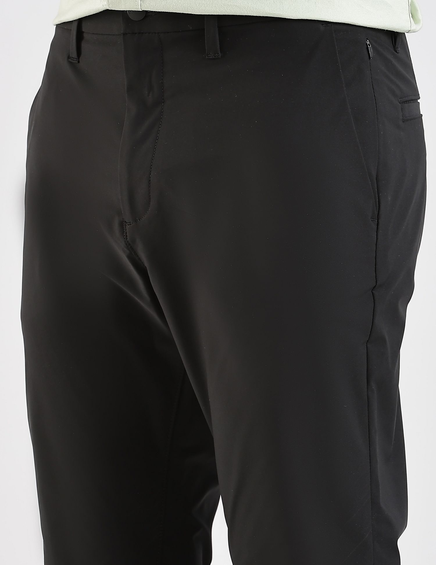 Calvin Klein Jeans Slim Fit Solid Mid Rise Trouser