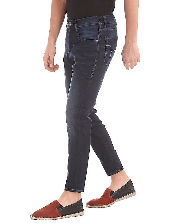 Flying Machine Ankle Fit Dark Wash Jeans