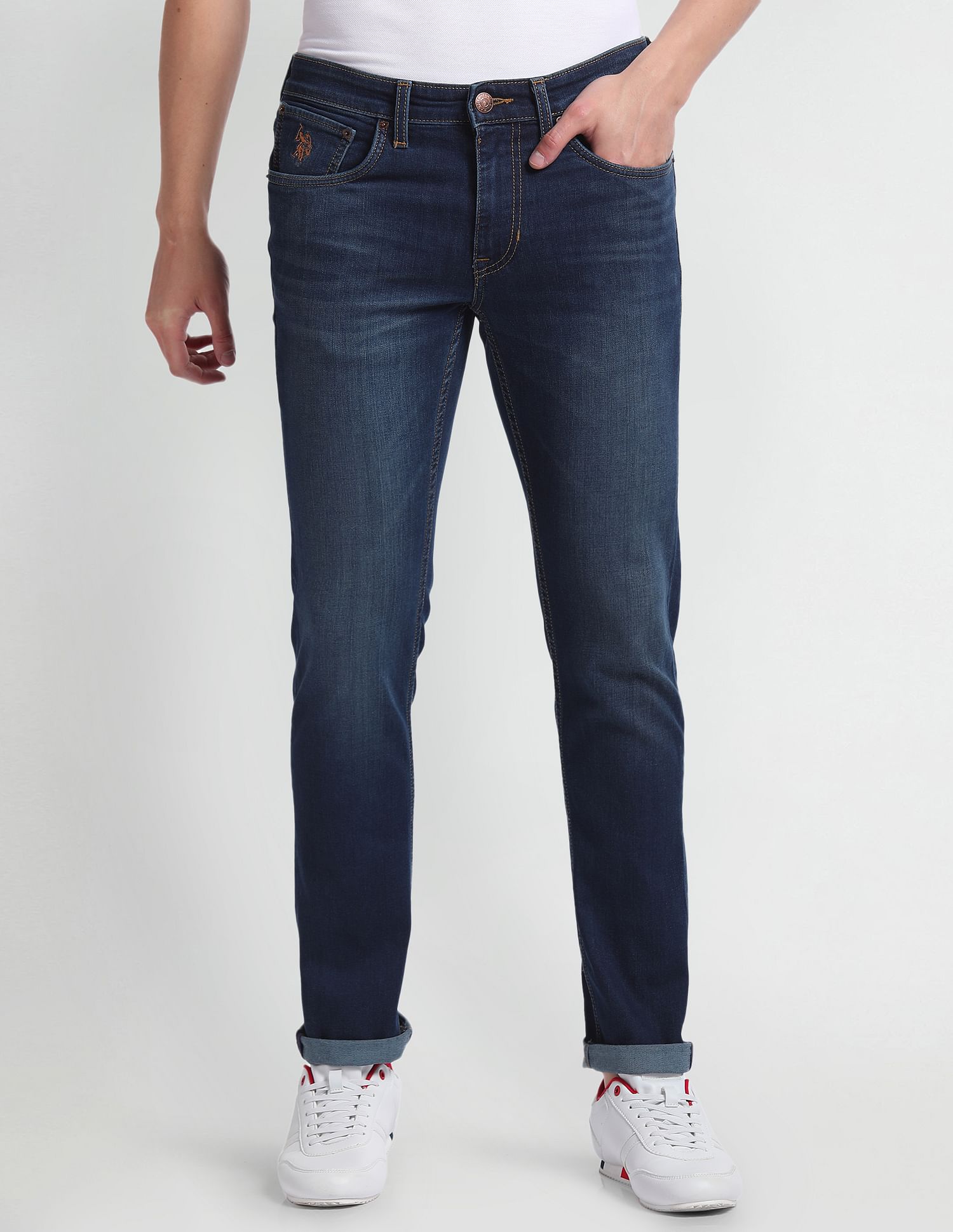U.S. Polo Assn. Denim Co. Regallo Skinny Fit Blue Jeans