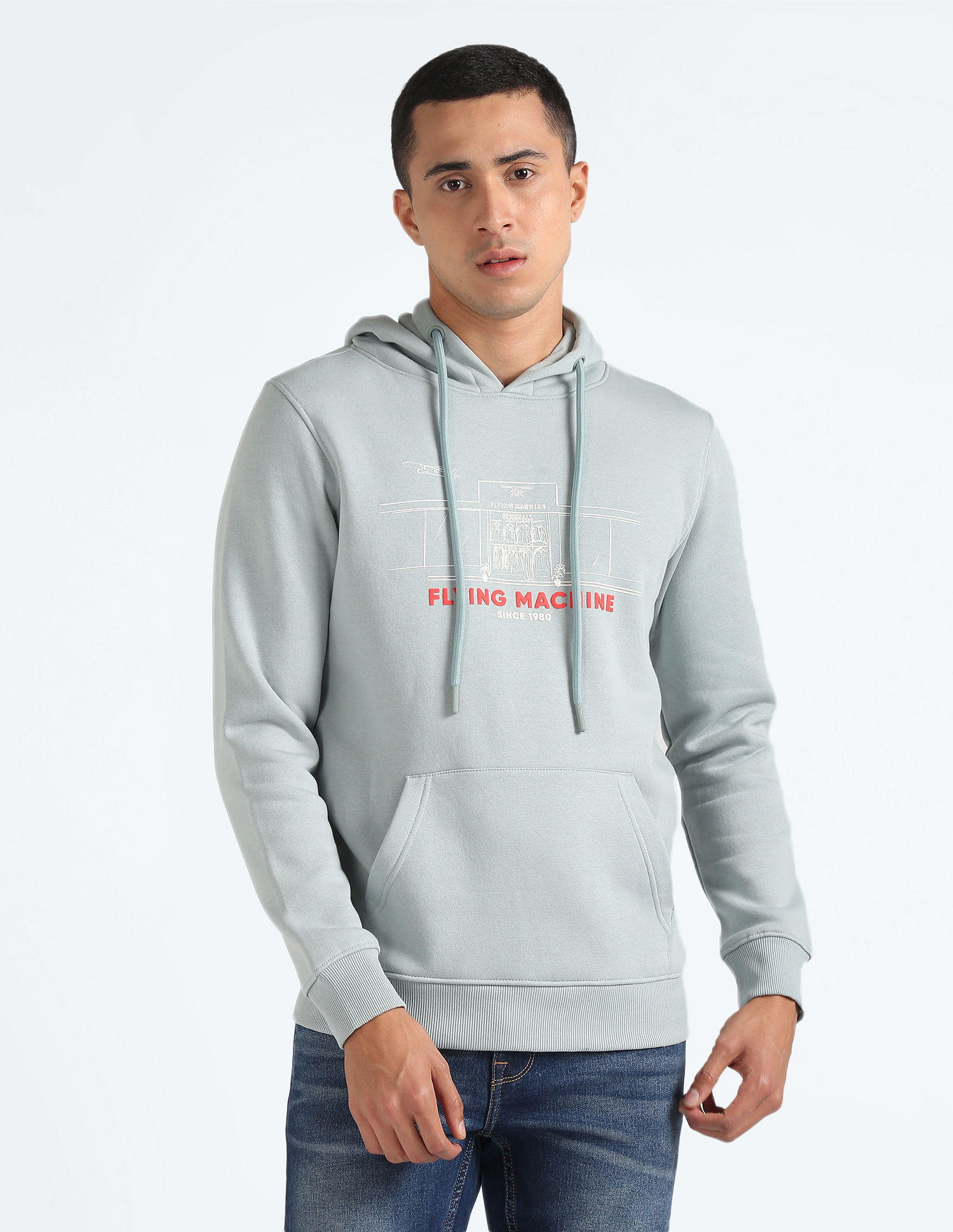 Flying sales machine pullover