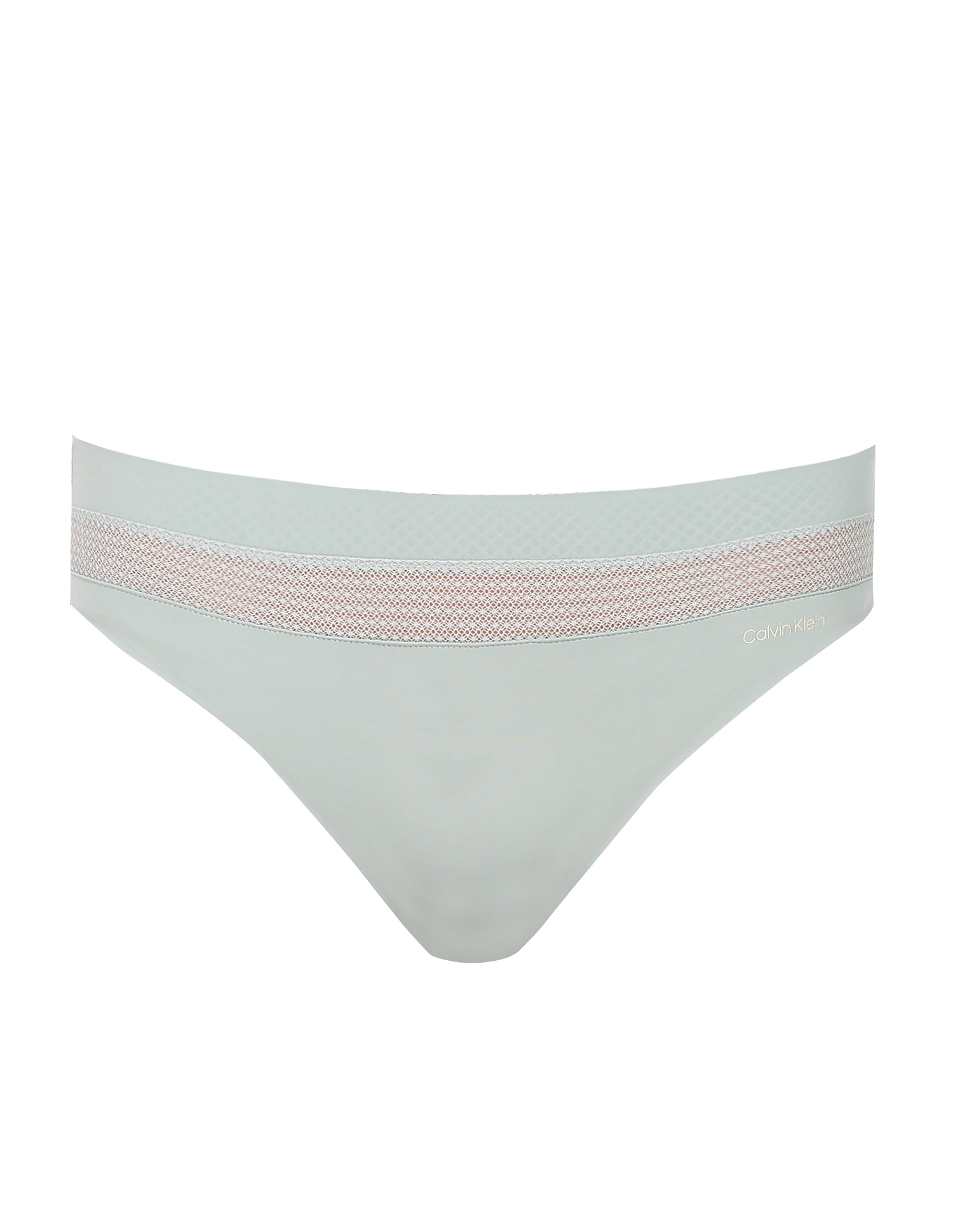 Buy Calvin Klein Underwear Women White And Sage Green Mid