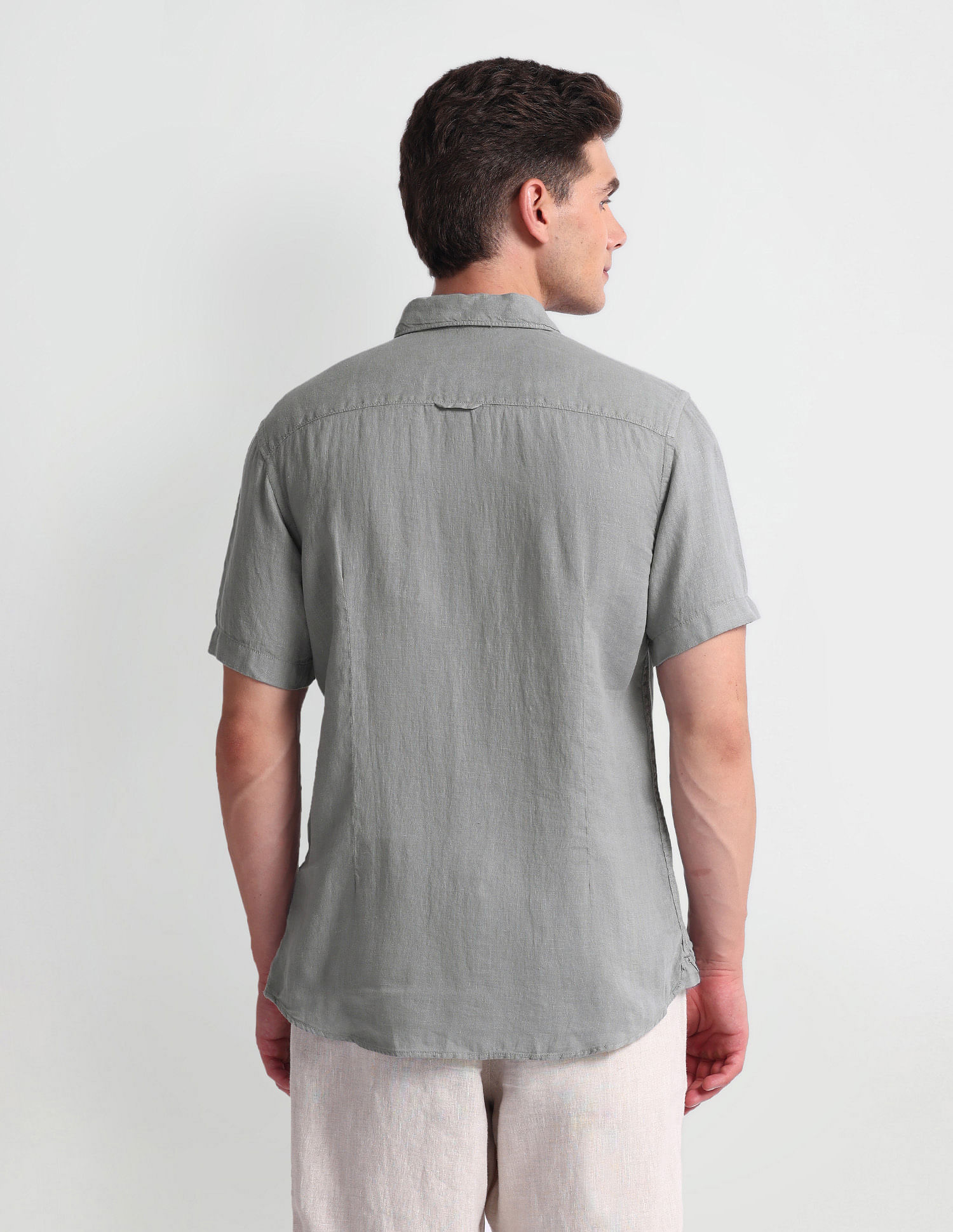U.S. Polo Assn. Denim Co. Slim Fit Solid Shirt