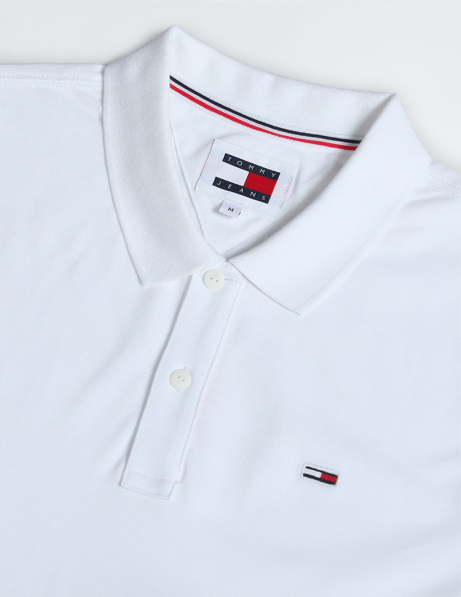 Tommy Hilfiger Transitional Cotton Solid Polo Shirt