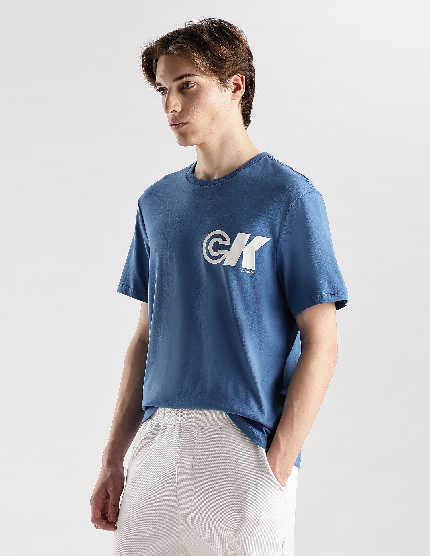 Calvin Klein Jeans Logo Relaxed Fit Cotton T-Shirt