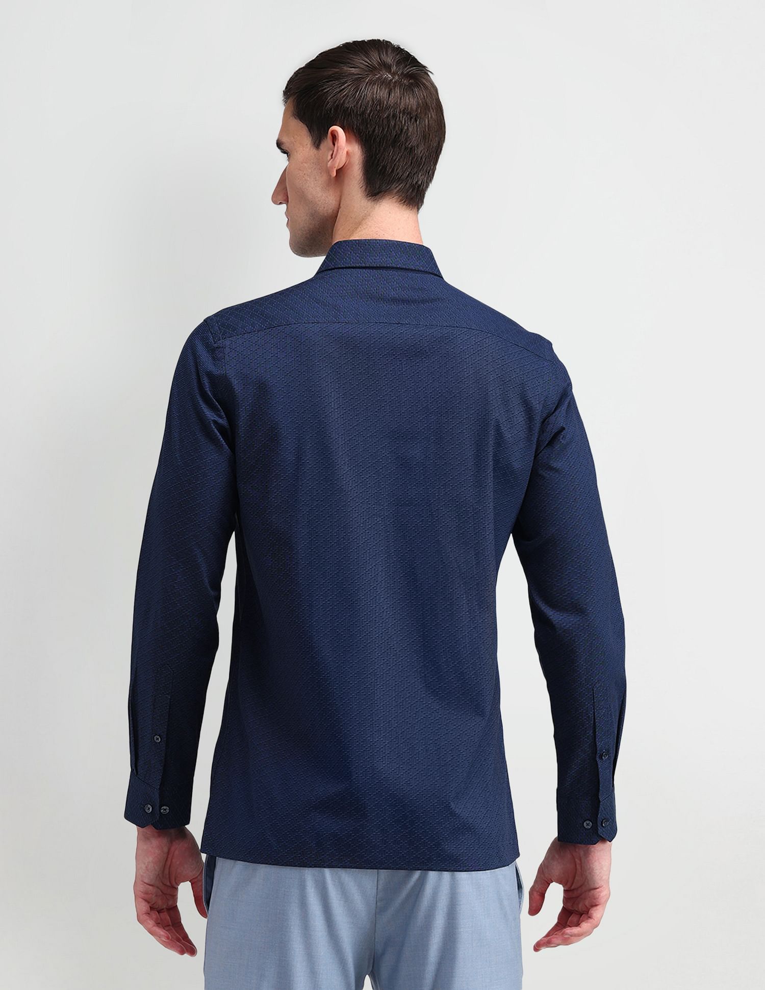 Arrow Liberty Classic Fit Textured Shirt
