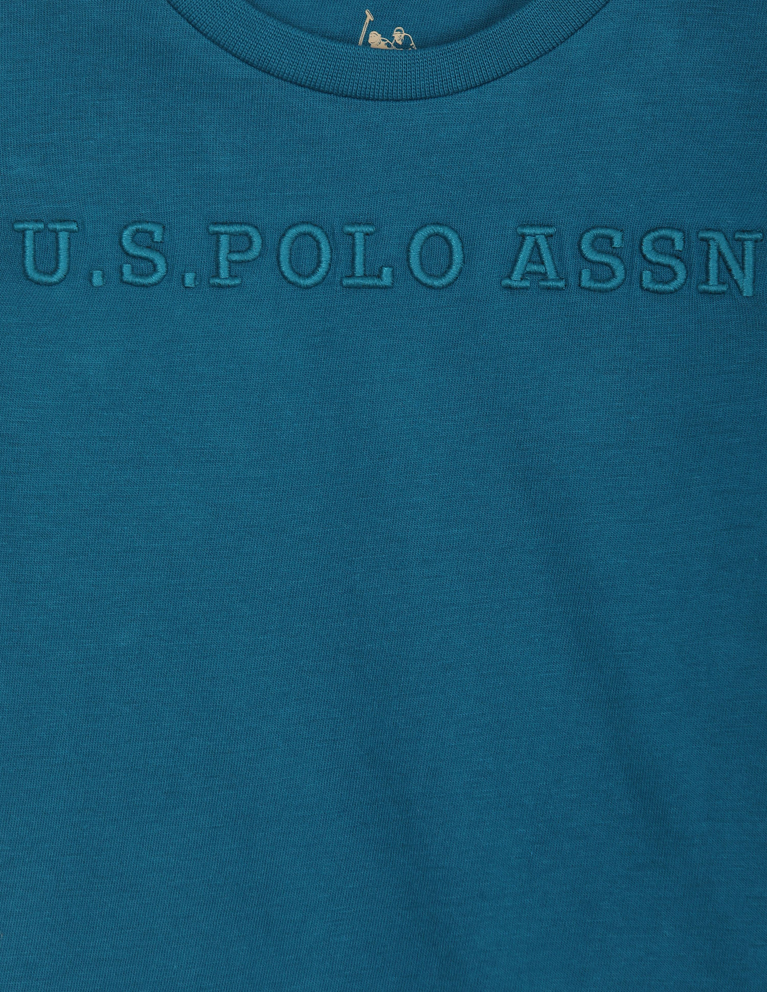 U.S. Polo Assn. Kids Boys Embroidered Crew Neck T-Shirt