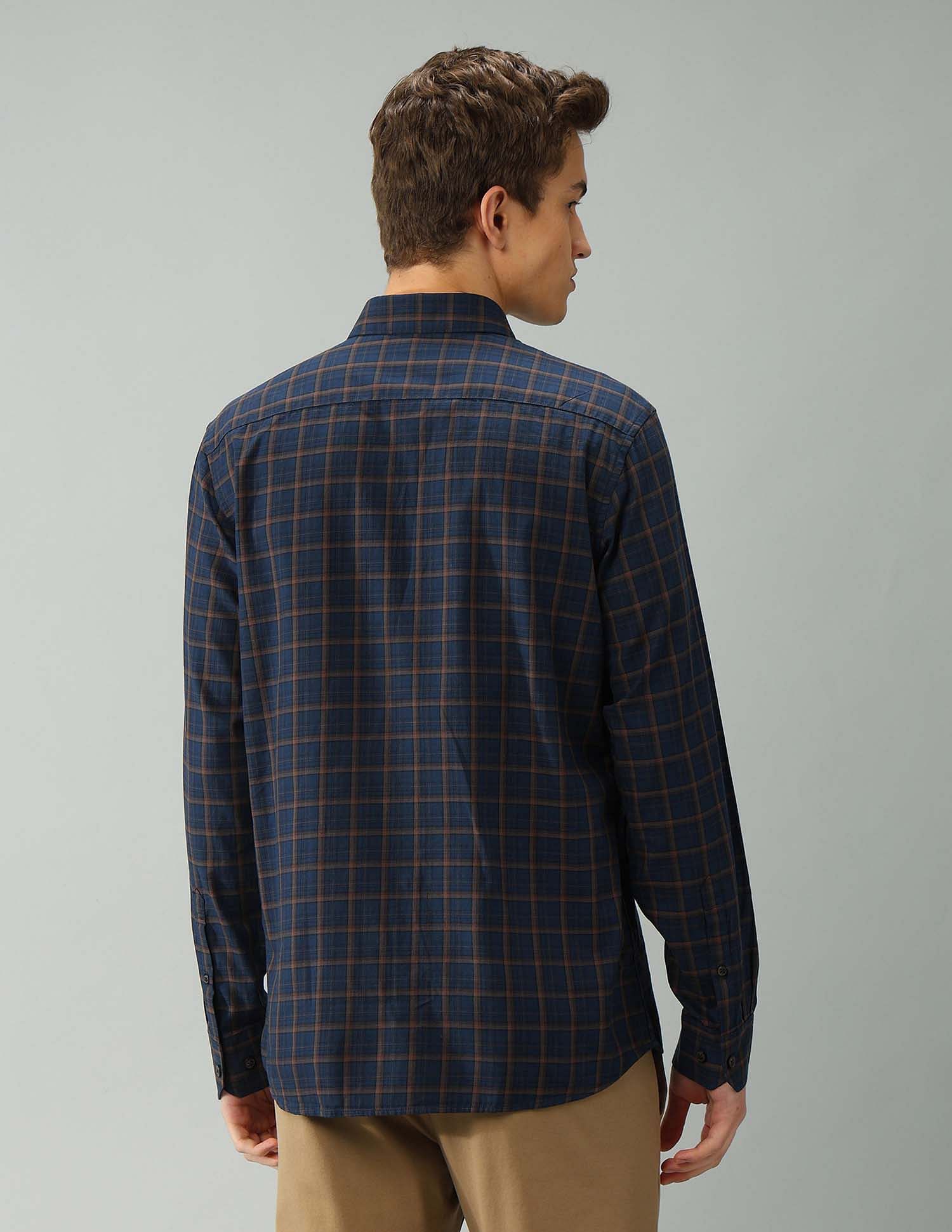 Arrow Sport Regular Fit Gun Club Checked Shirt