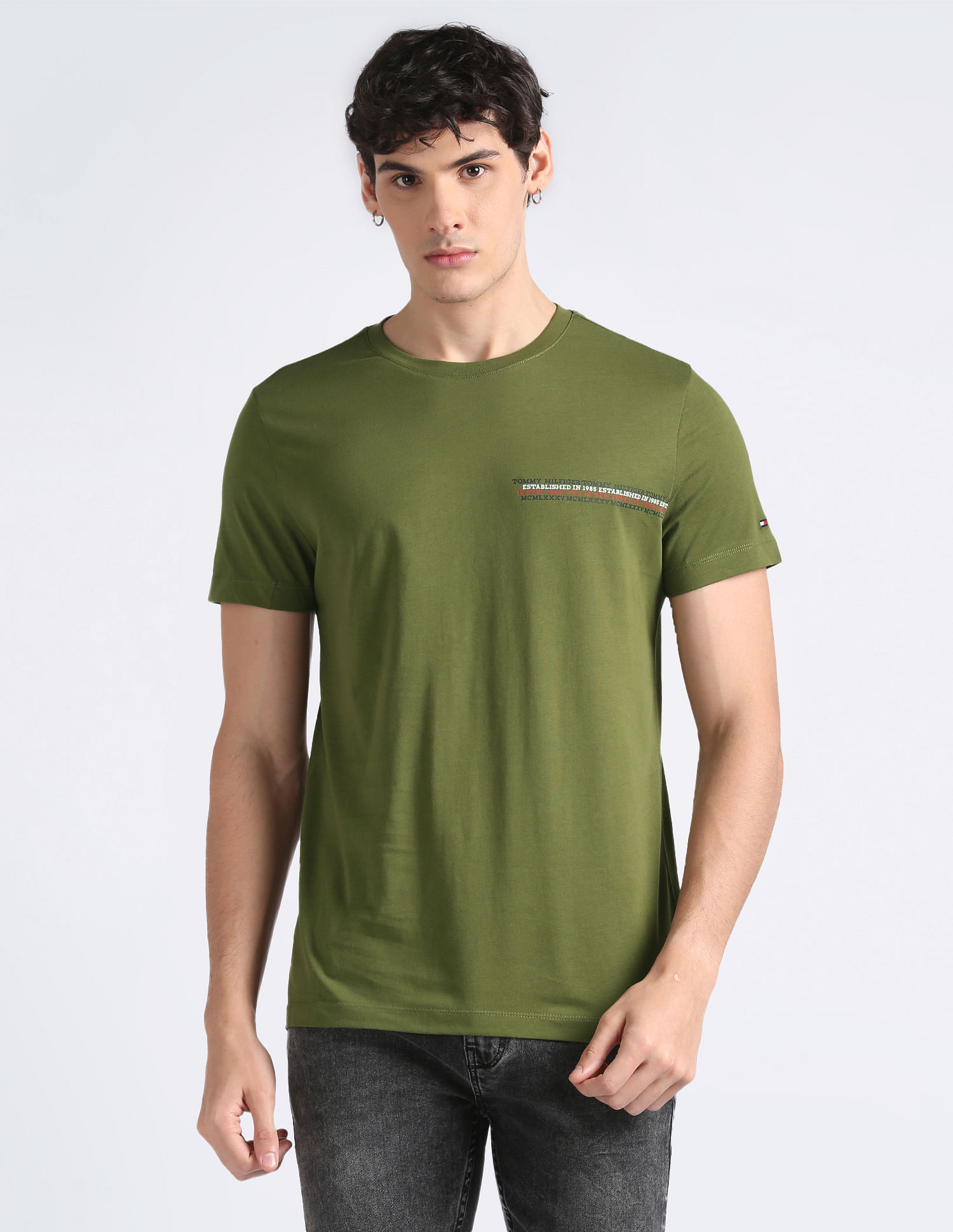 Tommy Hilfiger Monotype Stripe Sustainable T-Shirt