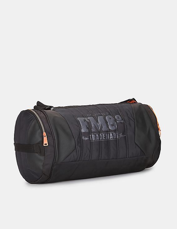 Buy Flying Machine Brand Printed Panelled Duffle Bag - NNNOW.com