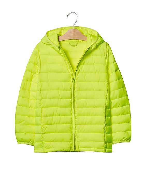 Buy GAP Boys Boys Green ColdControl Lite Quilted Puffer Jacket NNNOW