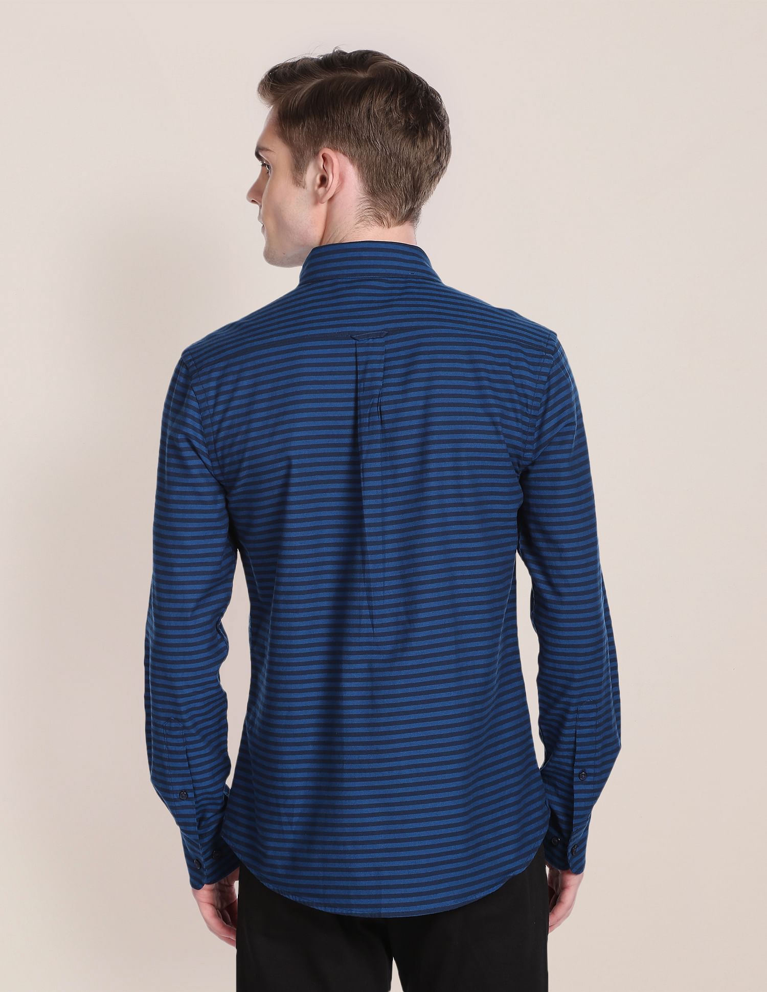 U.S. Polo Assn. Signature Engineered Stripe Oxford Shirt