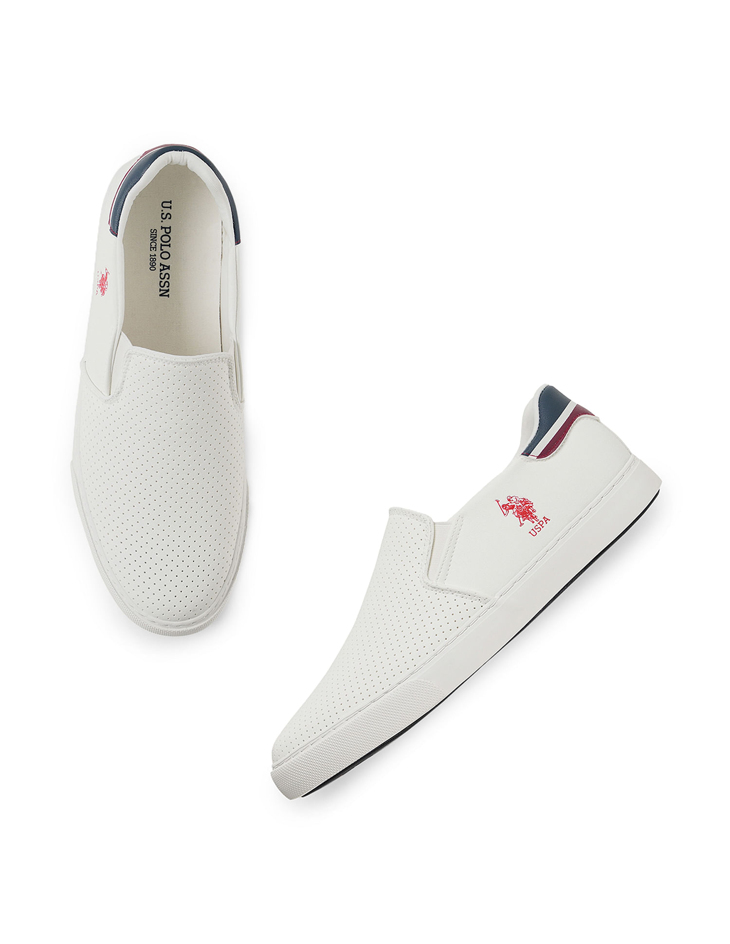 U.S. Polo Assn. Men Perforated Campbell 2.0 Slip On Shoes