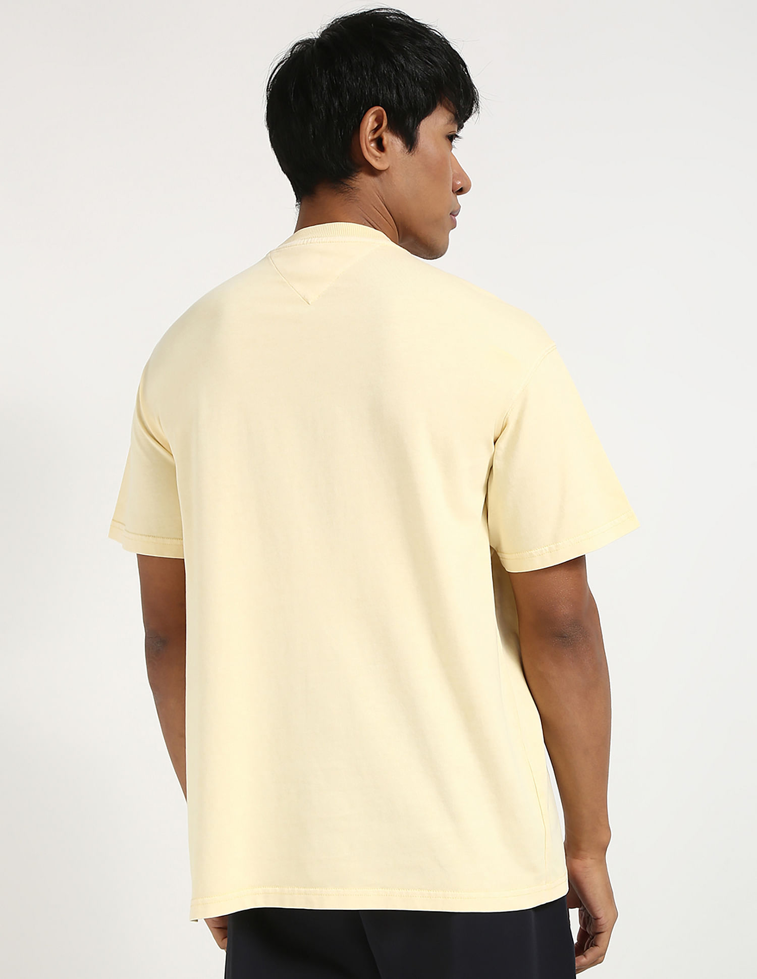 Tommy Hilfiger Solid Relaxed-Fit Cotton T-Shirt
