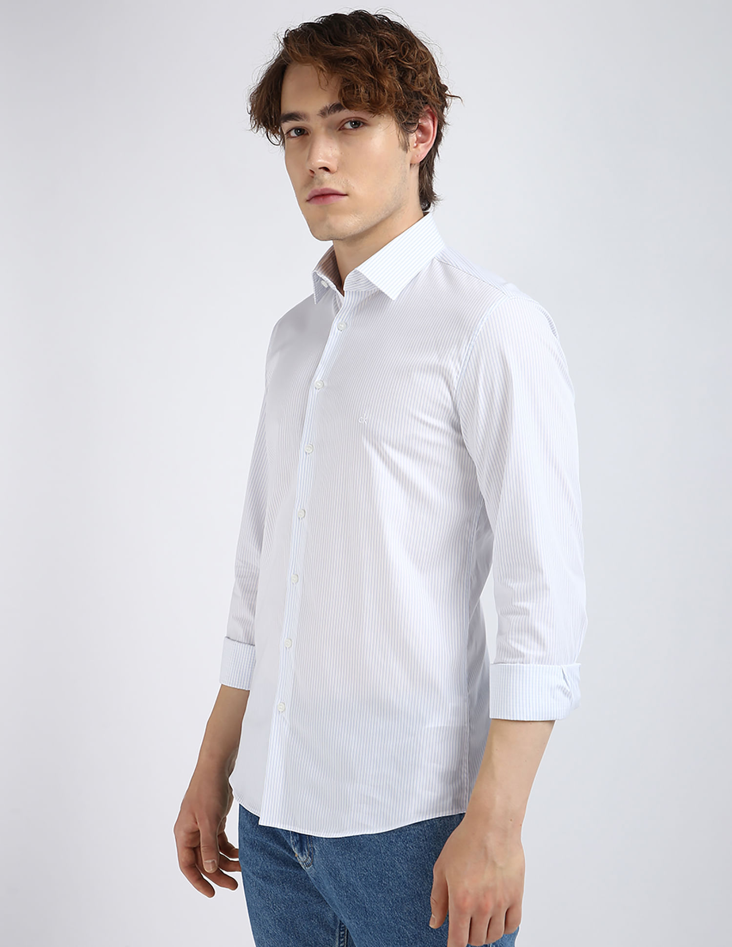 Calvin Klein Jeans Iron Pattern Slim Fit Shirt