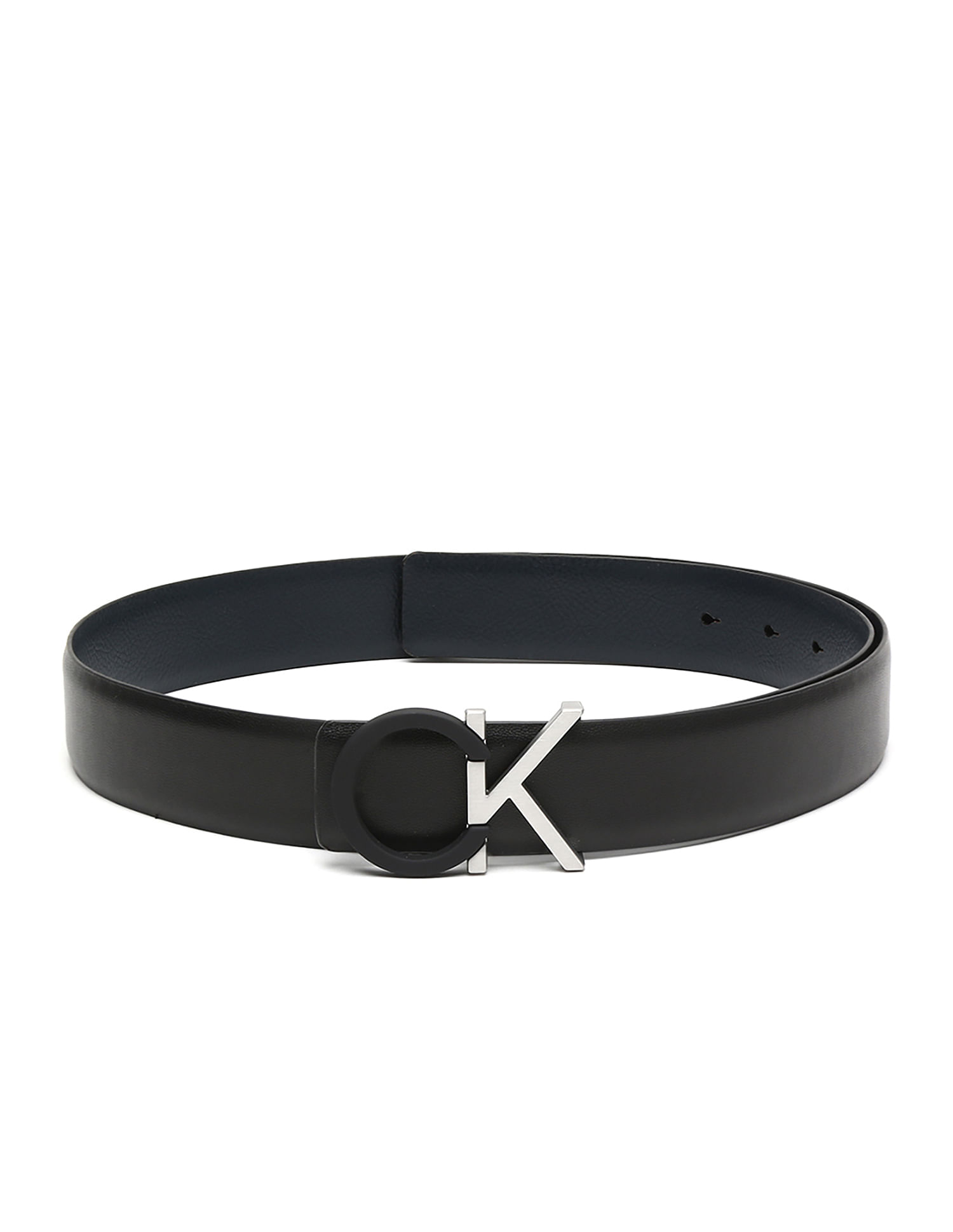 Calvin Klein Solid Leather Belt