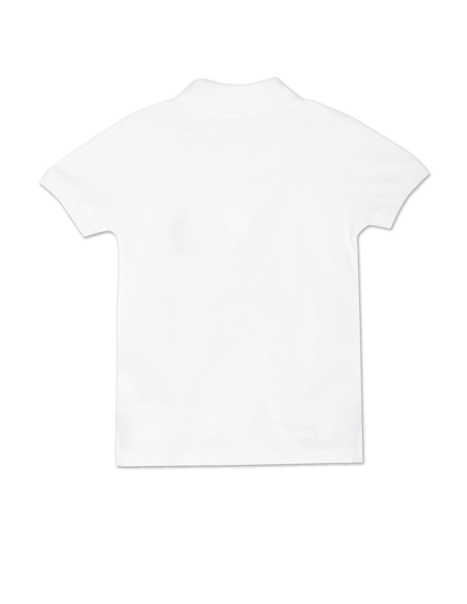 U.S. Polo Assn. Kids Graphic Print Pique Polo Shirt