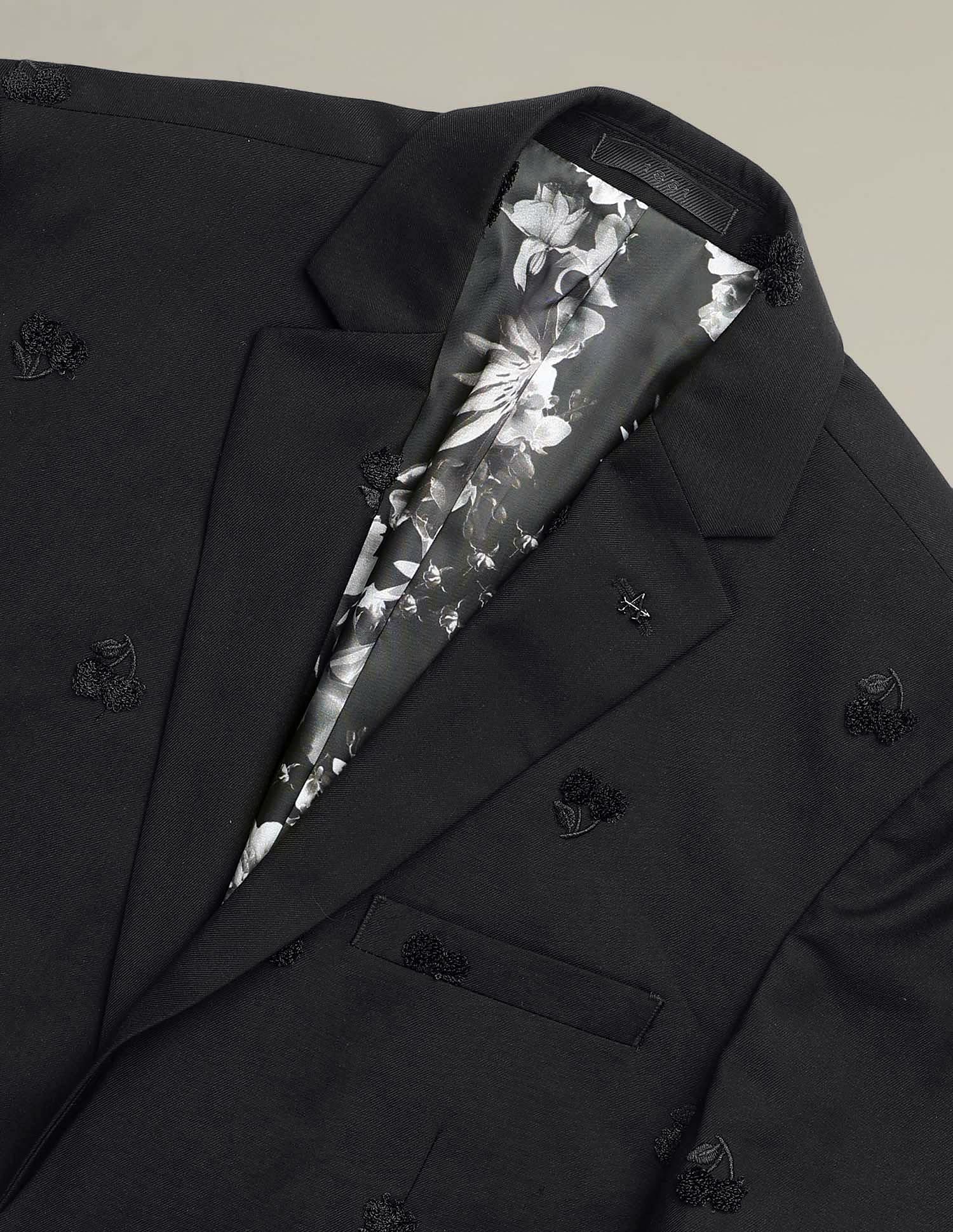 Arrow Embroidered Tailored Fit 1851 Blazer
