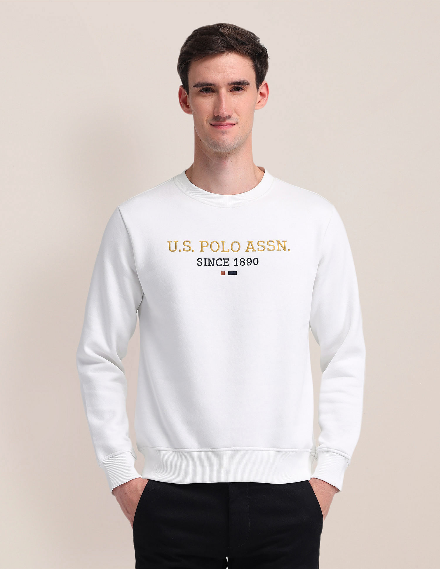 U.S. Polo Assn. Denim Co. Regular Fit Embroidered Sweatshirt