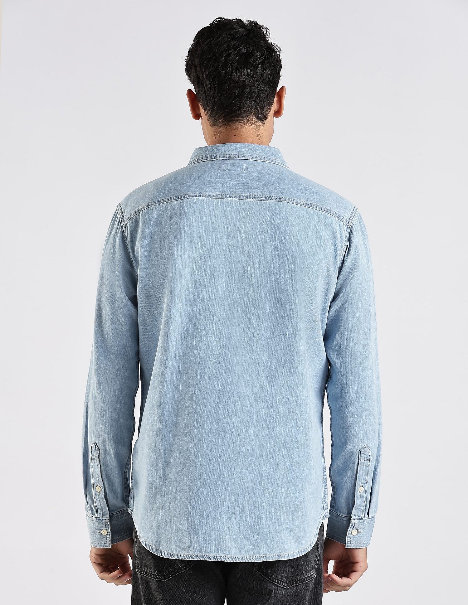 Calvin Klein Jeans Solid Regular Fit Cotton Shirt
