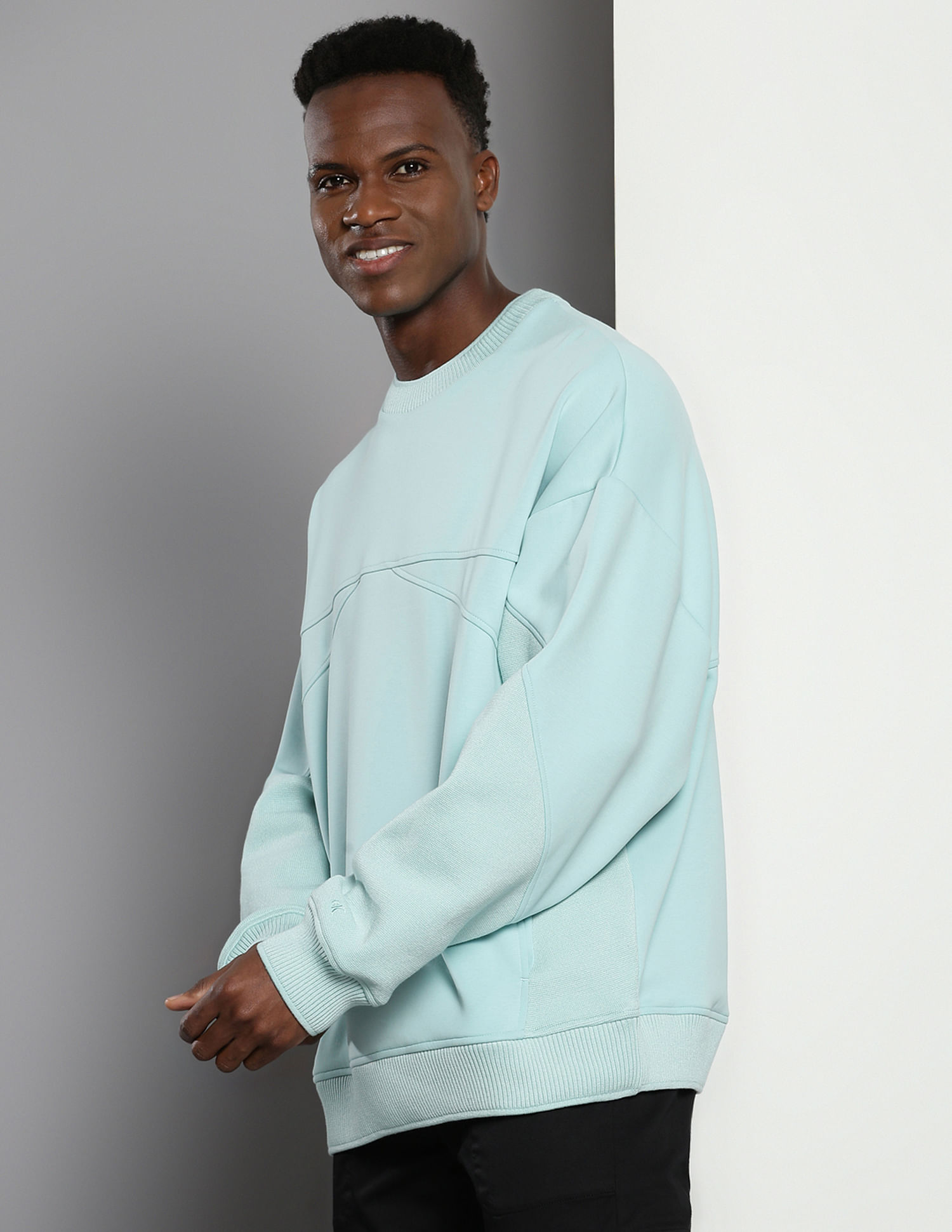 Buy Calvin Klein Crew Neck Kangaroo Pocket Sweatshirt NNNOW