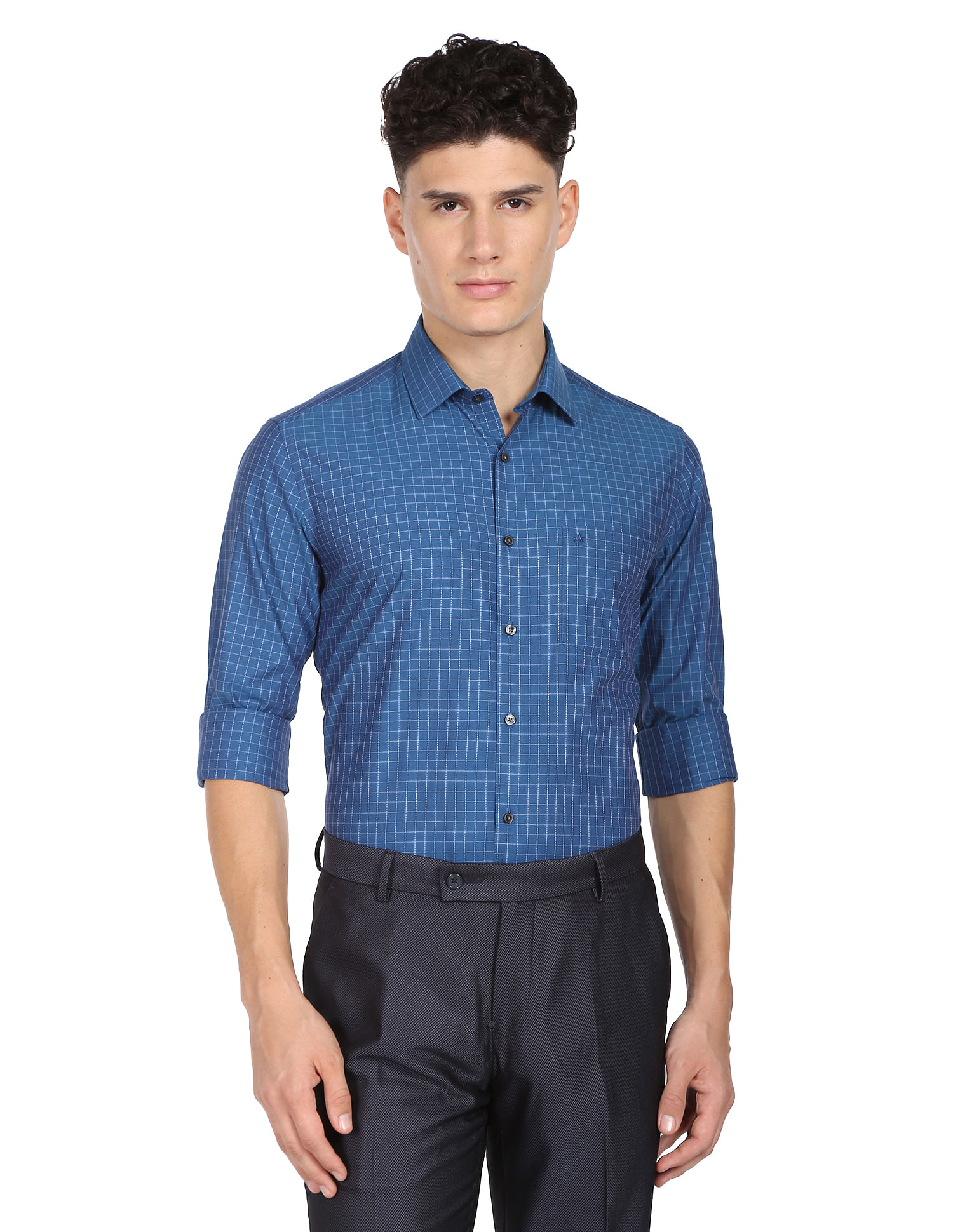 Arrow Graph Check Shirt