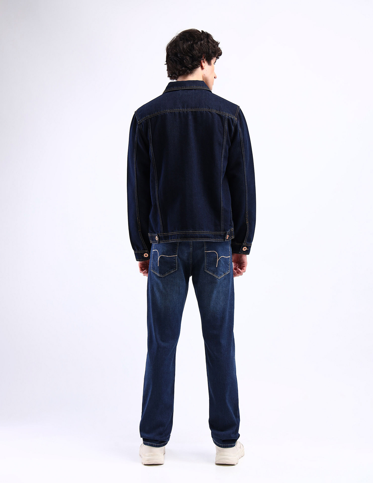 Flying Machine Mid Rise Freddie Slim Straight Fit Jeans