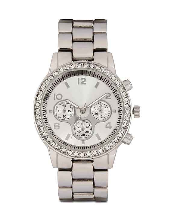 Buy Aeropostale Studded Dial Analogue Watch NNNOW