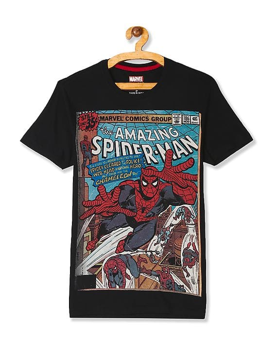 Regular fit Marvel Print T-Shirt 