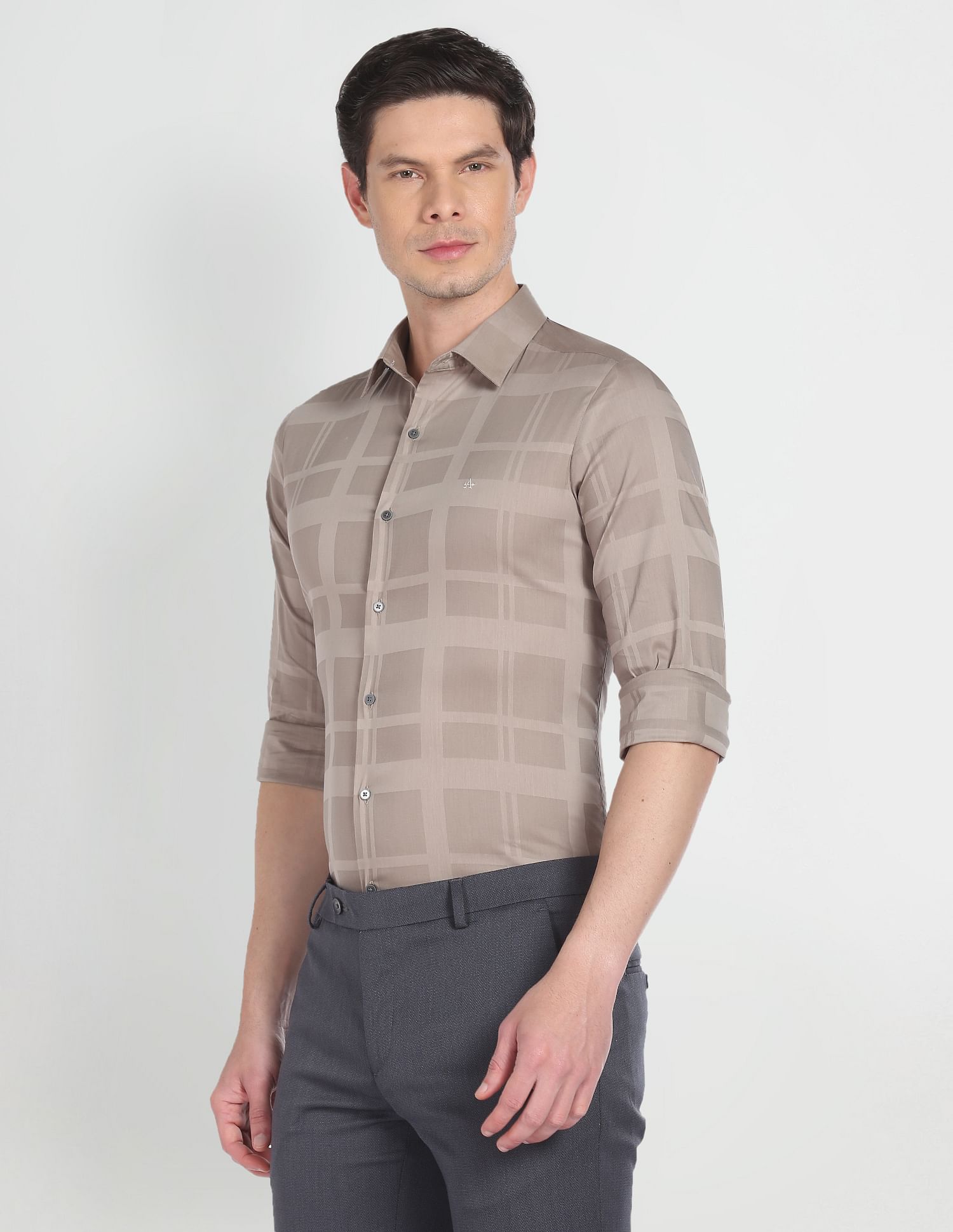 Arrow Newyork Super Slim Fit Check Shirt