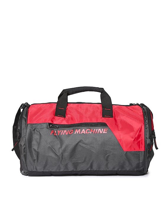 Buy Flying Machine Contrast Panel Duffel Bag