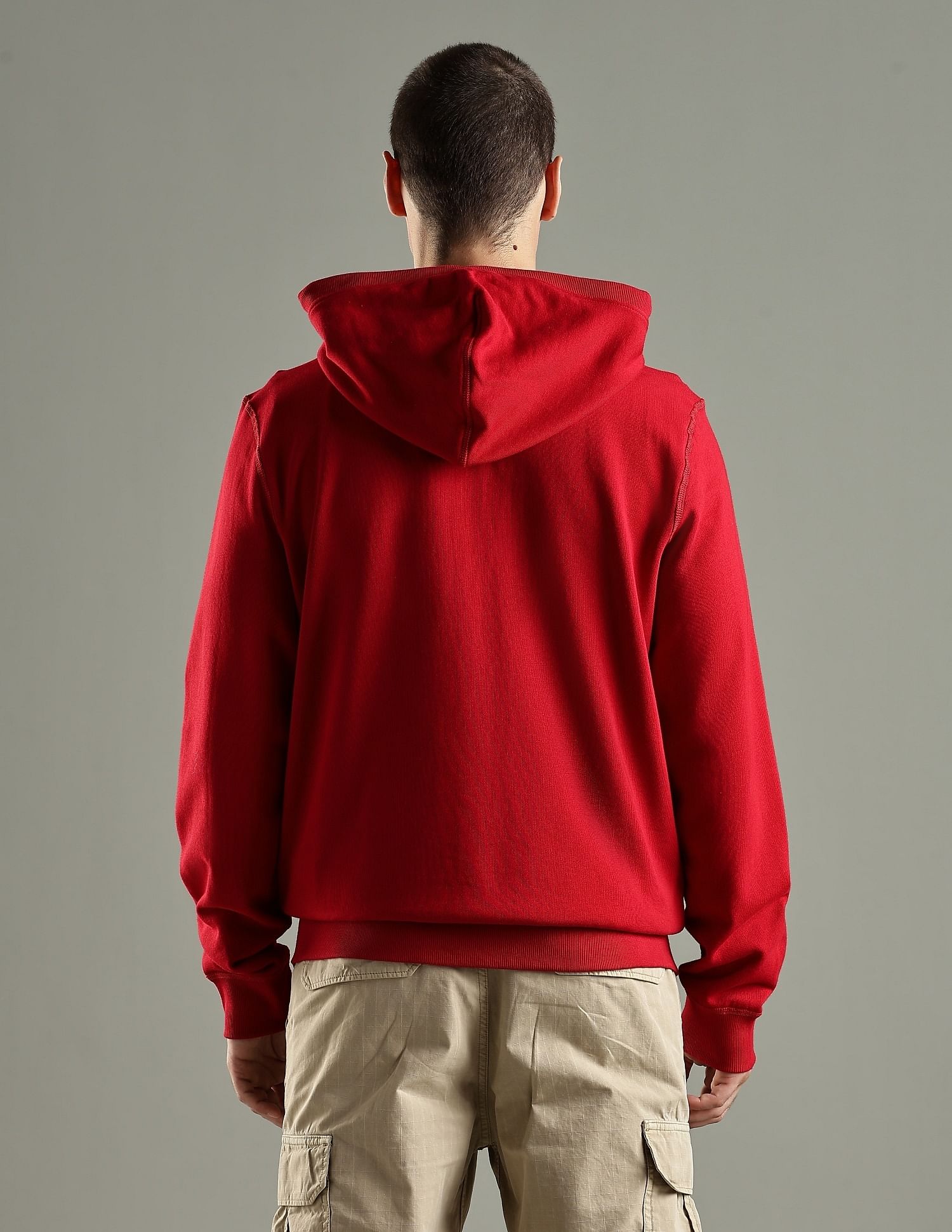 Tommy Hilfiger Embroidered Logo Regular Fit Cotton Sweatshirt