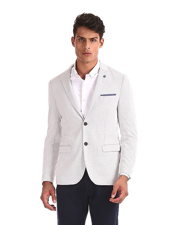 arrow white blazer