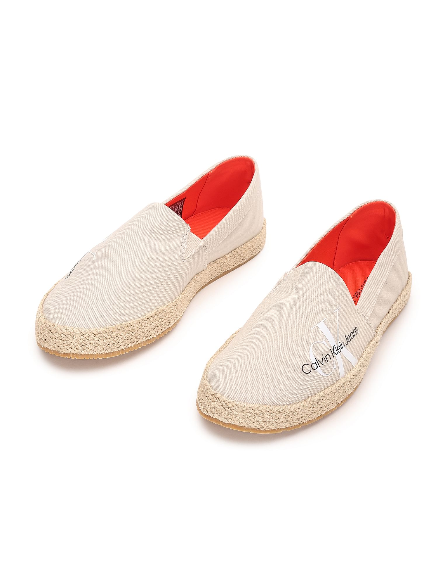 Buy Calvin Klein Men Monogram Espadrille Shoes NNNOW