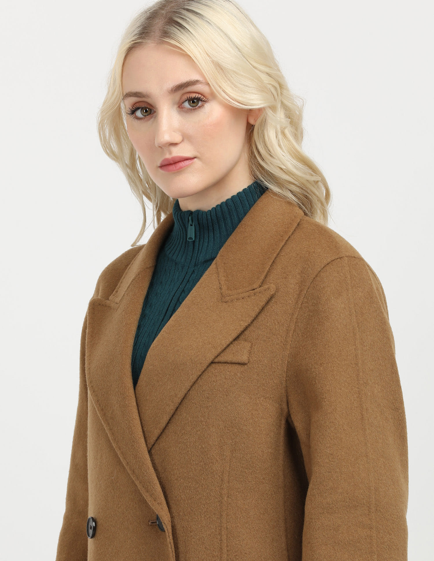 Buy Tommy Hilfiger Wool Blend Double Breasted Coat - NNNOW.com