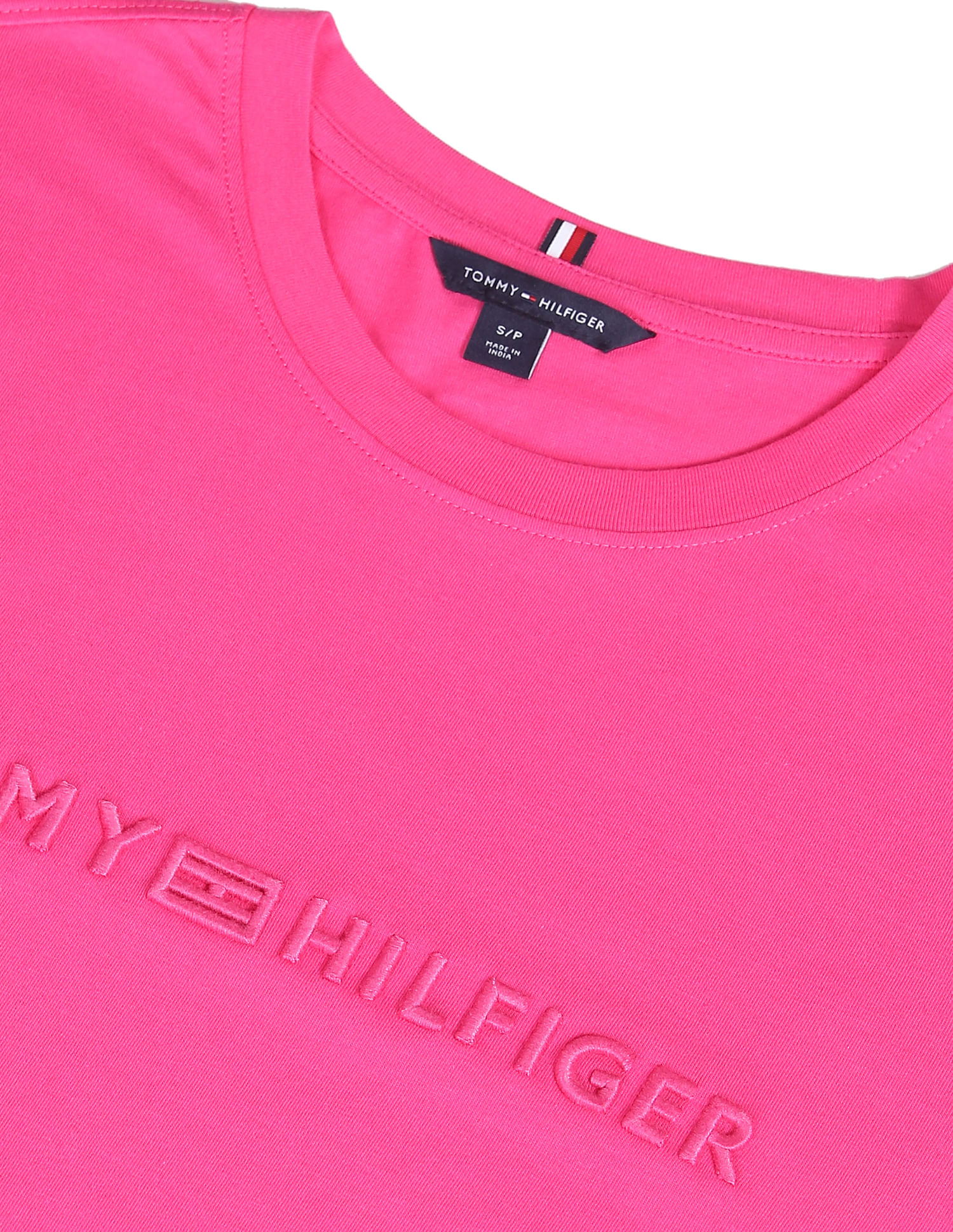 pink tommy hilfiger shirts