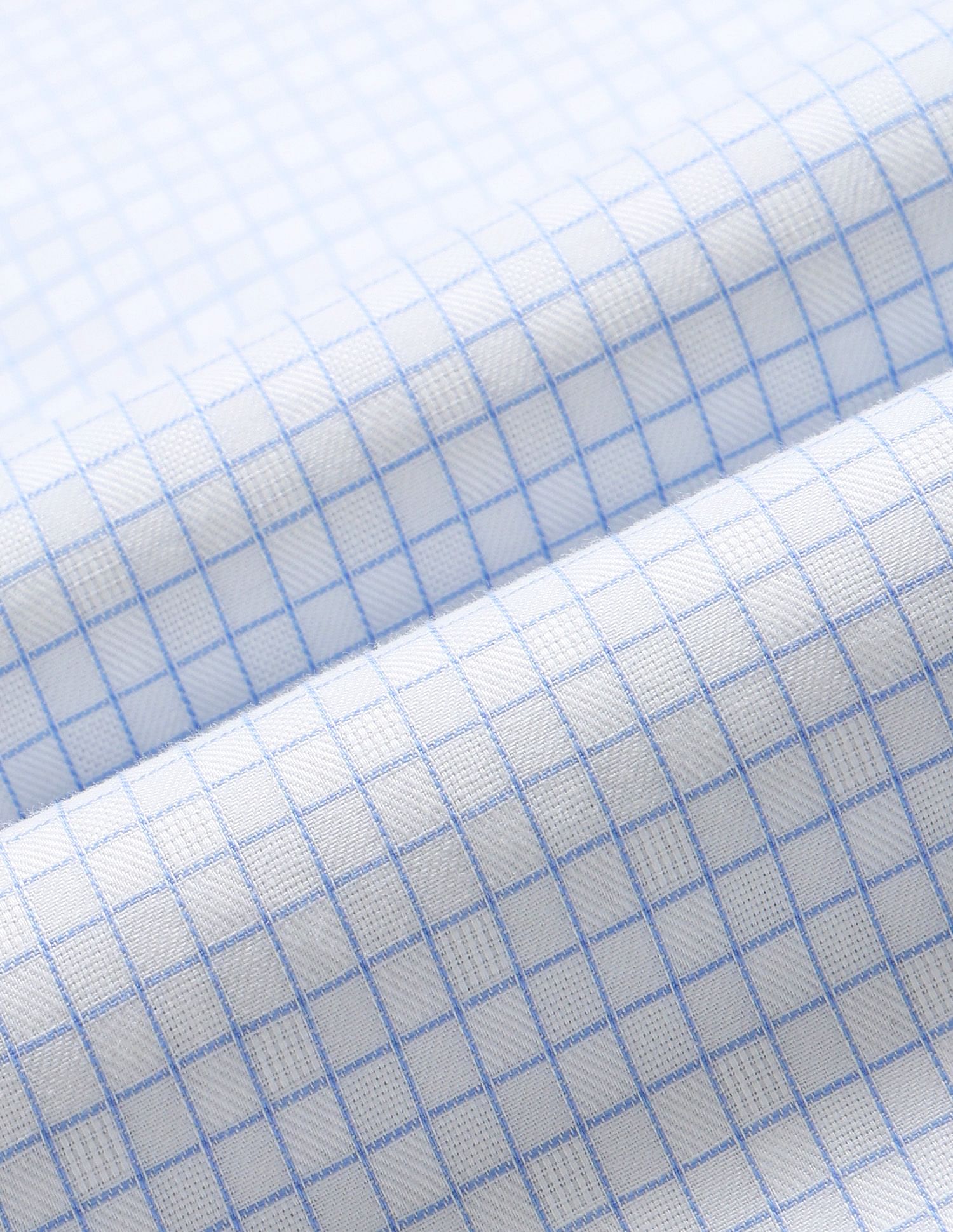 Arrow Grid Tattersall Checked Cotton Shirt