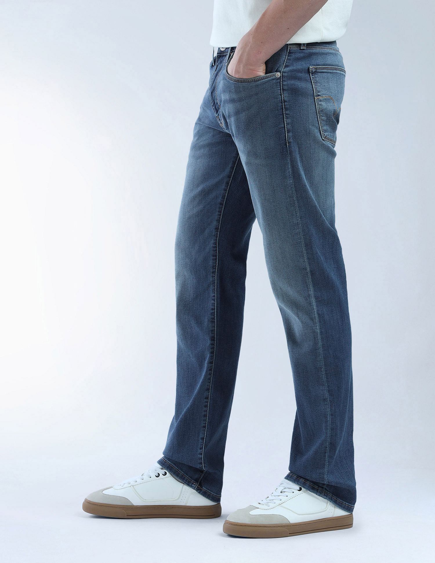 Flying Machine F-Jango Straight Fit F-Lite Jeans