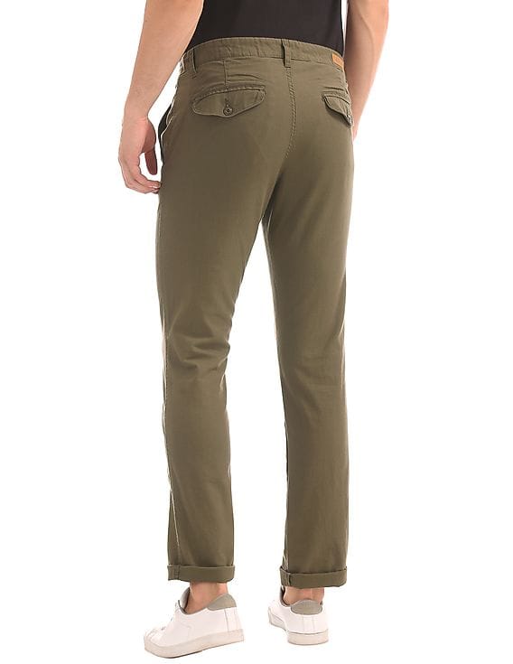 Ruggers Urban Slim Fit Cotton Trousers 